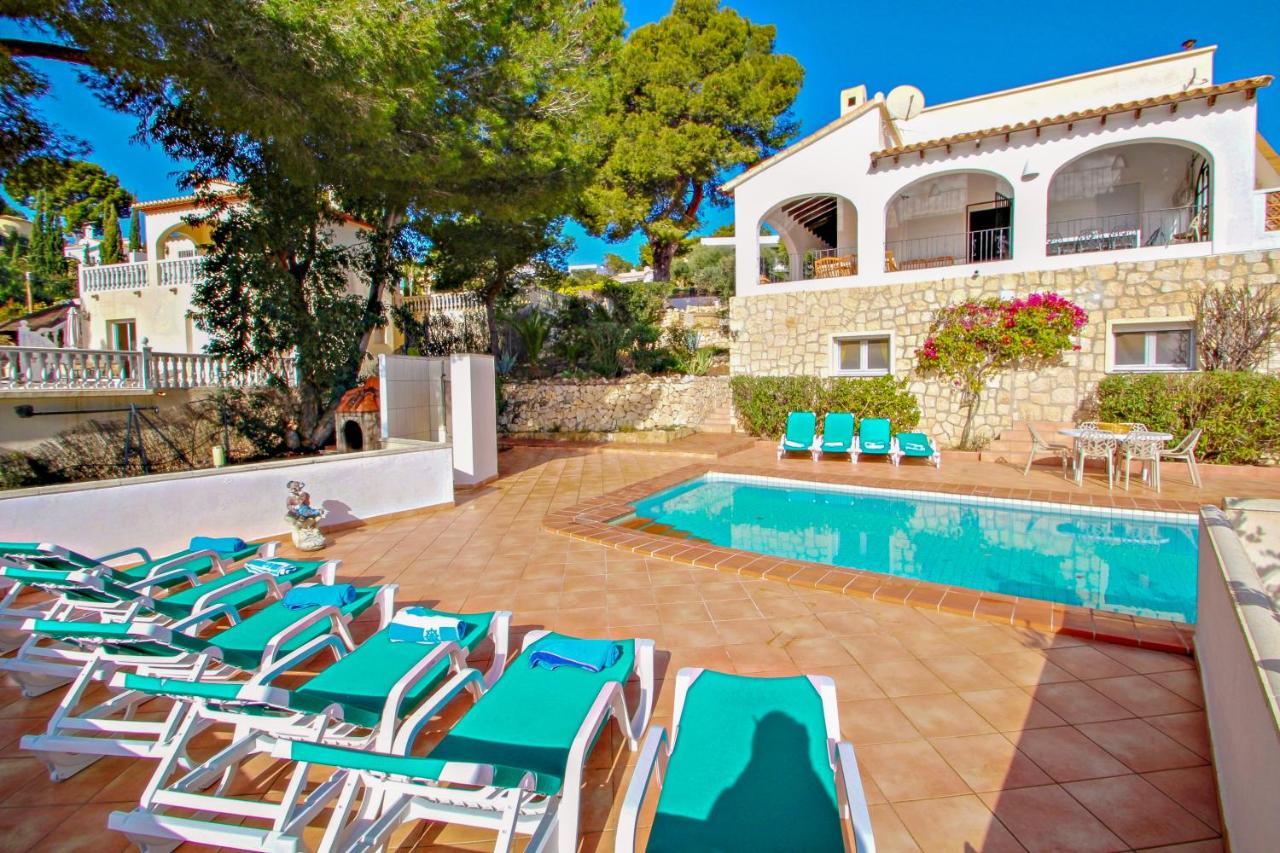 Dos Chicas - Sea View Villa With Private Pool In Moraira Teulada Exteriér fotografie