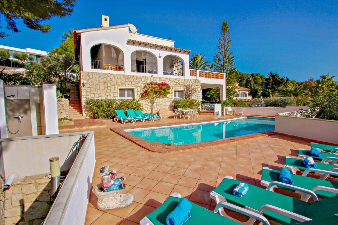 Dos Chicas - Sea View Villa With Private Pool In Moraira Teulada Exteriér fotografie
