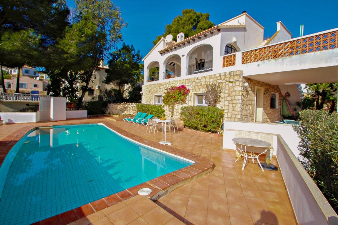 Dos Chicas - Sea View Villa With Private Pool In Moraira Teulada Exteriér fotografie