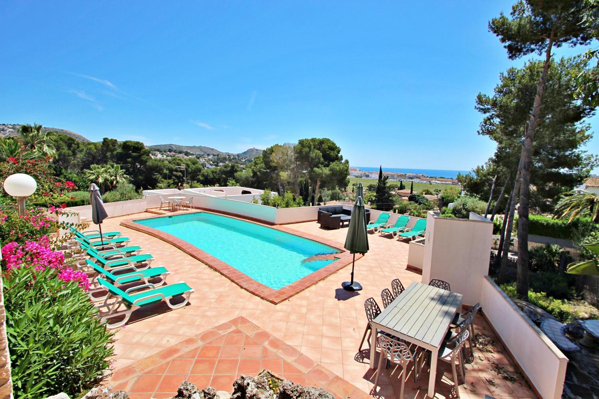 Dos Chicas - Sea View Villa With Private Pool In Moraira Teulada Exteriér fotografie