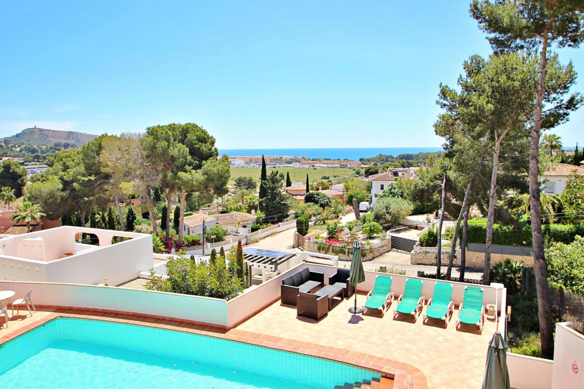Dos Chicas - Sea View Villa With Private Pool In Moraira Teulada Exteriér fotografie