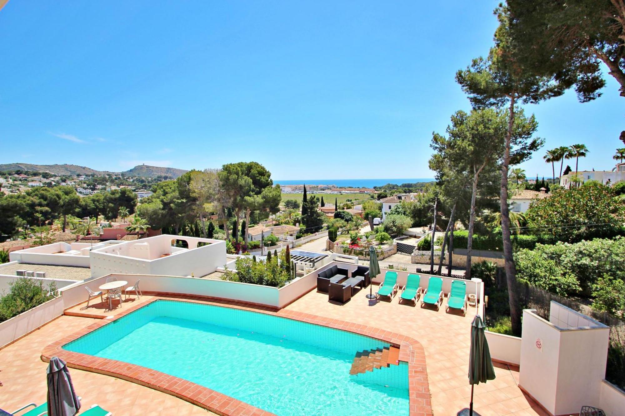 Dos Chicas - Sea View Villa With Private Pool In Moraira Teulada Exteriér fotografie